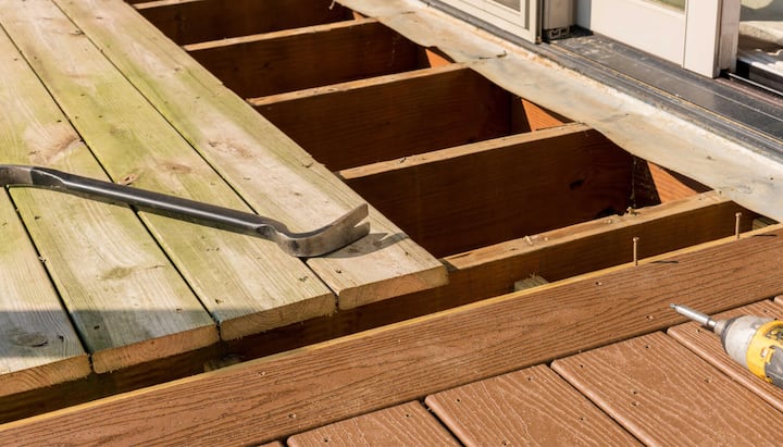 We offer the best deck repair services in Fredericksburg, Virginia